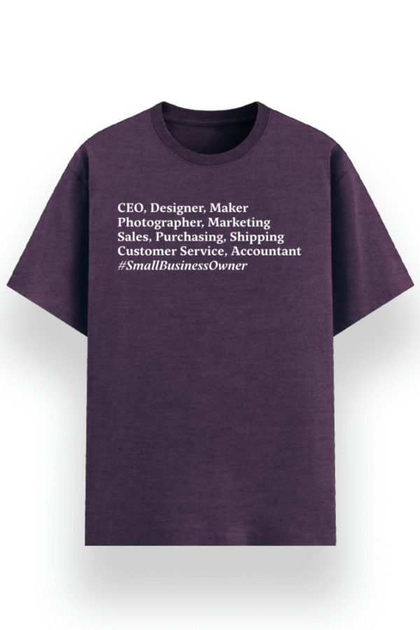 #SmallBusiness Printed Half Sleeve T-Shirt
