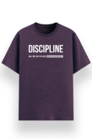 Discipline Printed Half Sleeve PC T-Shirt